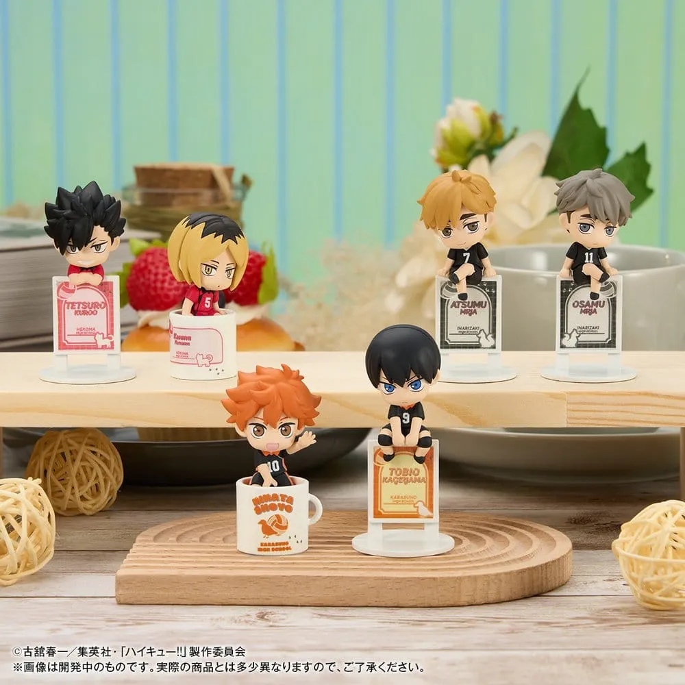 Haikyu!! Ochatomo Series Trading Figure 4 cm Blind Box - 1 Unidade